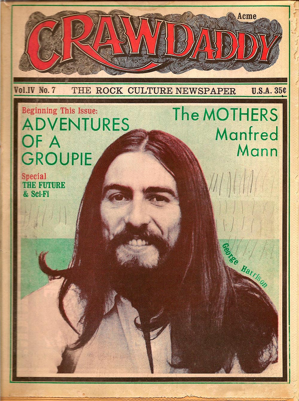 Crawdaddy N.7 Maggio 1970 Crawdaddy n.7 Maggio 1970